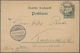 Deutsche Kolonien - Kiautschou - Ganzsachen: 15.11.1901, 5 Pfg. Ganzsachenkarte Mit Rückseitigem Zud - Kiautchou