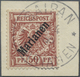 Deutsche Kolonien - Marianen: 1900. 50 Pf Krone/Adler Aufdruck "Marianen", Gestempelt "SAIPAN 5/4 °° - Mariannes