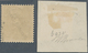Deutsche Kolonien - Marshall-Inseln: 1899, 50 Pfg. Mit Steilem Aufdruck (Berliner-Ausgabe) Mit Stemp - Marshall Islands