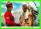 MÉTIERS - ROYAL CANADIAN MOUNTED POLICE - OFFICERS GRETTS CHIEF SITTING EAGLE - MAJESTIC POST CARD - - Police - Gendarmerie