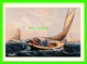 ARTS PEINTURES - TROLLING FOR BLUE FISH BY F. F. PALMER FOR CURRIER & IVES, 1866 - 1992 DOVER PUB. INC - - Peintures & Tableaux