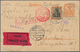 Deutsche Besetzung I. WK: Deutsche Post In Polen - Lokalpost: 1916, Dt.Reich: 7 1/2 Pf Orange German - Occupation 1914-18