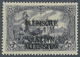 Deutsche Abstimmungsgebiete: Allenstein: 1920, 3 Mark Schwarzviolett Mit Doppeltem Aufdruck "PLEBISC - Autres & Non Classés