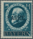 Deutsche Abstimmungsgebiete: Saargebiet: 1920, 5 Mark Bayern-Sarre Mit Aufdruckabart "verstümmeltes - Unused Stamps