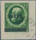 Deutsche Abstimmungsgebiete: Saargebiet: 1920, Gestempelte 10 M. "Freimarke" Auf Luxus-Briefstück - Neufs
