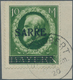 Deutsche Abstimmungsgebiete: Saargebiet: 1920, Gestempelte 10 M. "Freimarke" Auf Luxus-Briefstück - Ungebraucht