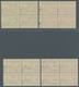 Memel - Lokalausgabe Memelland: 1939, 15 C. Bis 60 C. Im Kompletten Postfrischen Viererblocksatz Mit - Memel (Klaïpeda) 1923
