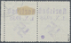 Sudetenland - Karlsbad: 1938, 50 H. Doss Alto Mit überdrucktem Zierfeld Rechts Mit Bogenrand, Gestem - Région Des Sudètes