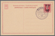 Sudetenland - Rumburg: 1938, Ganzsachenkarte 1.50 Kr. Karminrot Ungebraucht Mit Gefälligkeitsentwert - Région Des Sudètes