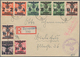 Dt. Besetzung II WK - Generalgouvernement: 1940, Frankierter Briefumschlag Mit Siegelstempel "Der Ch - Occupation 1938-45