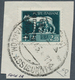 Dt. Besetzung II WK - Zara: 1943, 2.55 L. Freimarke Schwarzgrünblau Mit Aufdruck In Type II, Auf Bri - Occupation 1938-45