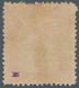 Feldpostmarken: 1943, Tunis-Päckchenmarke Auf Mittelchromgelbem Papier Mit Blauviolettem Feldpost-Pä - Autres & Non Classés