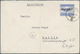 Feldpostmarken: 1944, Insel Rhodos, INSELPOST-Zulassungsmarke, Durchstochen, Mit Waagerechtem Fetten - Other & Unclassified