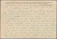 Feldpost 2. Weltkrieg: 1941 (19.11.), Schwarzblauer Palmenstempel (Palme, Hakenkreuz + Schriftzug "D - Other & Unclassified