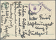 Feldpost 2. Weltkrieg: 1942, (12.4), Gedruckte Zweiteilige Klapp-Karte (in Farbe) "Die Kriegsschaupl - Sonstige & Ohne Zuordnung
