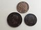 5 Centimes 1855 BB + 1864 A  + 10 Ct 1853 B  Napoléon Bronze Beau Lot - Autres & Non Classés