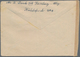 Kriegsgefangenen-Lagerpost: 1945. Air Mail Envelope (crease) Addressed To 'Internment Camp Bonaire, - Other & Unclassified