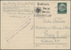 KZ-Post: KZ BUCHENWALD: 1939, Postkarte Mit Seltenem Violettem L3 "In Paketen..." Und Handparaphe - Covers & Documents