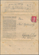 Delcampe - KZ-Post: KZ DACHAU: 1941/1944, 3 Verschiedene Vordruck-Faltbriefe - Covers & Documents