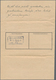 KZ-Post: KZ DACHAU: 1943, Vordruck-Faltbrief Mit Einlagezettel "Die Zusendung Von Bekleidung..." An - Lettres & Documents