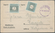 Delcampe - KZ-Post: 1942/1944, Fünf Vordruckkarten Von Häftlingen Aus Den Kroatischen Konzentrationslagern Star - Covers & Documents