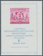 DDR: 1954, Block „Tag Der Briefmarke 1954” Mit Stark Nach Links Versetztem Druck (verschnittener Blo - Sonstige & Ohne Zuordnung