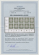 DDR - Dienstmarken A (Verwaltungspost B): 1956, 20 Pfennig Dienstmarke Staatswappen Zirkelbogen Als - Autres & Non Classés