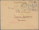 Berlin: 1948: Auslandsbrief Mit Barfreimachung Ra. Taxe Percue  RM  Name/Zeuge Ab Berlin-Tegel 1 =s= - Covers & Documents