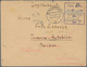 Berlin: 1948: Auslandsbrief Mit Barfreimachung Ra. Taxe Percue  RM  Name/Zeuge Ab Berlin-Tegel 1 =s= - Briefe U. Dokumente