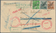 Berlin: 1948 Brief Von Berlin-Steglitz In Das Flüchtlingslager Oxböb/Dänemark, Dort Wg. Verlassen De - Briefe U. Dokumente