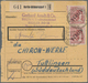 Berlin: 60 Pf. Schwarzaufdruck Im Paar Als MeF Auf Paketkarte Ab Berlin-Wilmersdorf Vom 24.9.48 Nach - Lettres & Documents