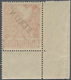 Berlin: 1948, 3 M Schwarzaufdruck, Eckrandstück Unten Links Mit Plattennummer "3" In Spiegelschrift, - Covers & Documents