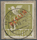 Berlin: 1949, 1 M Rotaufdruck, Rundgestempelt BERLIN N 6 Mit Minutenstempel, Mi. 550,- - Covers & Documents