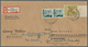 Berlin: 1949: Umschlag Georg Bühler, Briefmarken, Verkleinert Auf  20,3 X 10,7 Cm Als Einschreiben M - Lettres & Documents