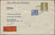 Berlin: 1951: Wertbrief  21g – 1000.- DM  ( 40 + 60 + 2 X 15 )  Mit 30 Pf. Bauten I Und 1.- DM Steph - Lettres & Documents