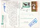 M406 Ethiopia Timbres Sur Carte Postale 1972 Regional Costumes Partial View Of A Banana Plantation - Etiopia