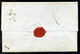 KŐSZEG 1833-50. Szép Franco Levél Piros "Recomando Güns" +"Franco" Tengelicre Küldve (500p) / 1833-50 Nice Franco Letter - ...-1867 Voorfilatelie