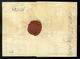 POZSONY 1832. Szép Portós Levél, Piros "Presburg" Bélyegzéssel, Pest érk. Bélyegzéssel  /  1832 Postage Due Letter Red P - Andere & Zonder Classificatie