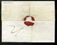 NAGYSZOMBAT 1835 Cca. Levél, Ritka, Piros "TYRNAU Franco" Bélyegzéssel Lőcsére Küldve (300p)  /  Letter Rare Red Pmk To - Other & Unclassified