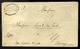 MEZŐKÖVESD 1841. Portós Levél, Tartalommal Bécsbe Küldve ( G:500p)  /  1841 Unpaid Letter, Cont. To Vienna (G:500p) - ...-1867 Prephilately