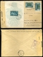 BUDAPEST 1940. Mátyás Blokk , Kiegészítéssel Palesztínába Küldve!  /  1940 Mathias Block Uprated To Palestine - Covers & Documents