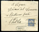 TEKEHÁZA / Tekove 1910. Levél, Ritka Postaügynökségi Bélyegzéssel Olaszországba Küldve  /  1910 Letter Rare Postal Agenc - Used Stamps