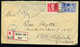 BUDAPEST 1930. Ritka Vegyes Bérmentesítésű Ajánlott Levél Finnországba Küldve  /  1930 Rare Mix. Frank Reg. Letter To Fi - Covers & Documents