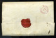 MISKOLC 1847. Portós Levél Tartalommal Desewffy Titusznak Kökényesre Küldve, Piros "HATVAN" átmenő Bélyegzéssel  /  1847 - ...-1867 Voorfilatelie