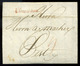 TEMESVÁR 1783. Portos Levél, Piros "W.Temeswar" Bélyegzéssel, Tartalommal Pestre Küldve érk. Bélyegzéssel (400p)  /  178 - ...-1867 Prephilately