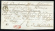 HIDASNÉMETI 1847. Levél Vizsolyra Küldve, Piros átmenő "TÁLYA" + "LISZKA" Bélyegzésekkel  /  Letter To Vizsoly Red Trans - ...-1867 Voorfilatelie