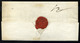 MISKOLC 1837. Ex Offo Levél,tartalommal, Piros "V.Miskolcz" Bélyegzéssel Pestre (G:600p)  /  Official Letter Cont. Red P - ...-1867 Prephilately