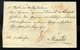 NAGYKANIZSA 1835. Cca. Portós Levél, Piros Bélyegzéssel Szekszárdra  /  Ca 1835 Unpaid Letter Red Pmk To Szekszárd - ...-1867 Prephilately