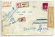 BUDAPEST 1935. "Bizottságilag Felbontott" Visszaküldött Ajánlott Levél  /  Opened Returned Reg. Letter - Covers & Documents