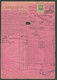 DDSG ESZTERGOM 194 Fuvarlevél , Okmánybélyeggel   /  Bill Of Freight Stamp Duty - Covers & Documents